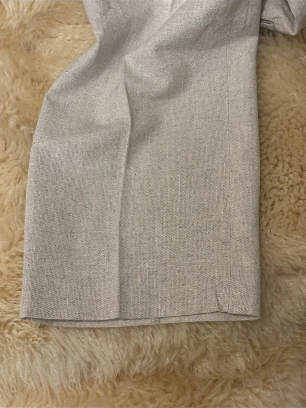 Aeoteokey Men’s Classic Cotton Linen Dress Pants 3XL 40”X 34” L